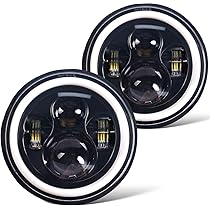 HD 純正7インチLEDヘッドライト美品 Amazon | Samman ヘッドライト7インチ ledヘッドライト シェル